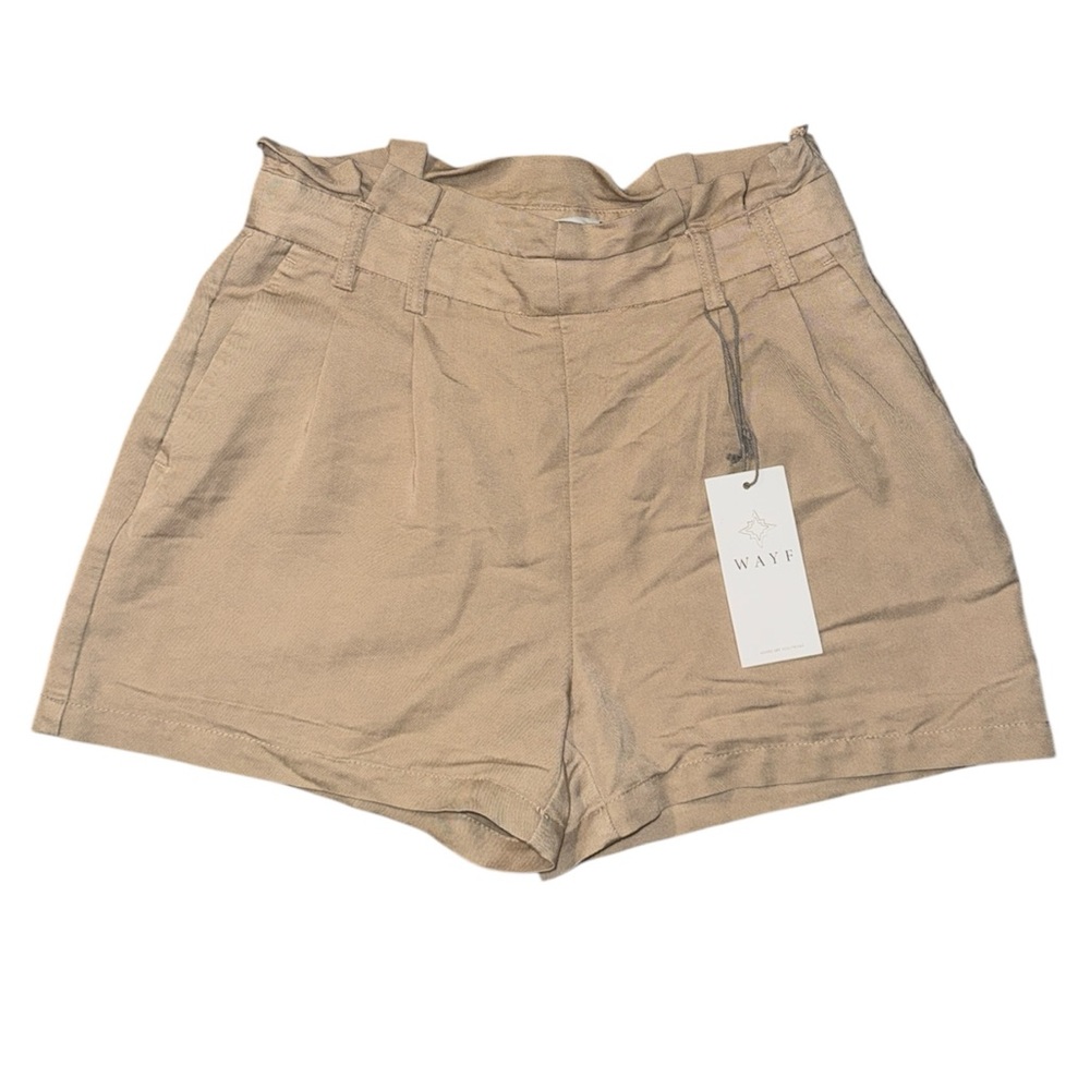 WAYF Beige Shorts Bnwt